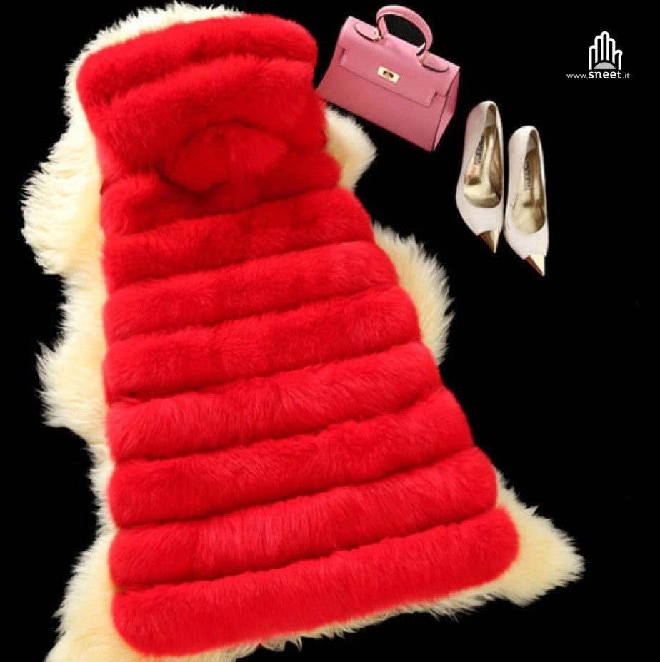 Smanicato ecopelliccia Pissy