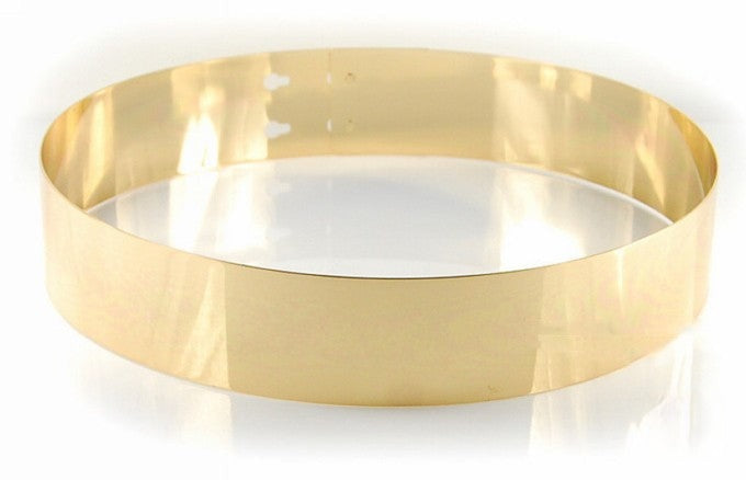 Cintura Metal Simple 7 cm - versione oro | Dream Shop