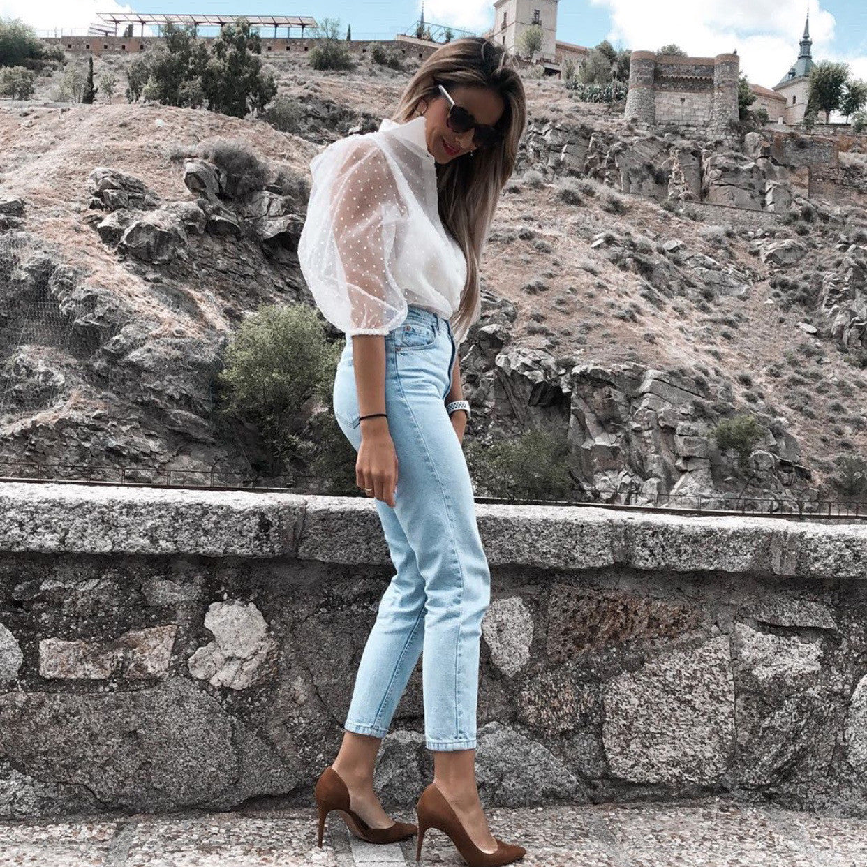 Camicetta little pois