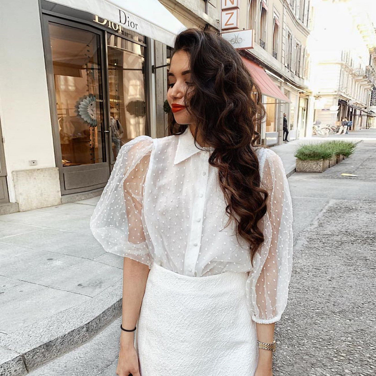 Camicetta little pois