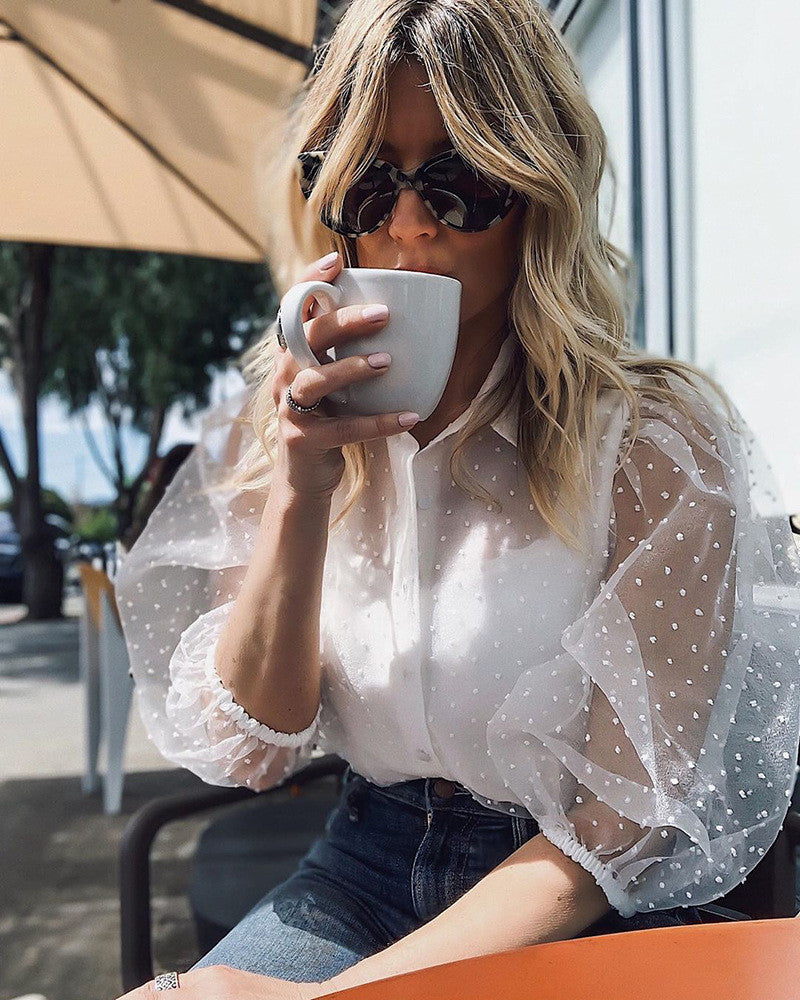 Camicetta little pois