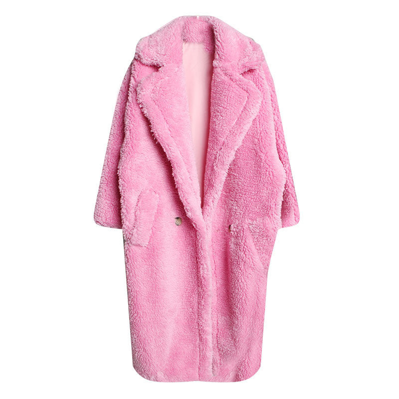 Maxi cappotto peluches