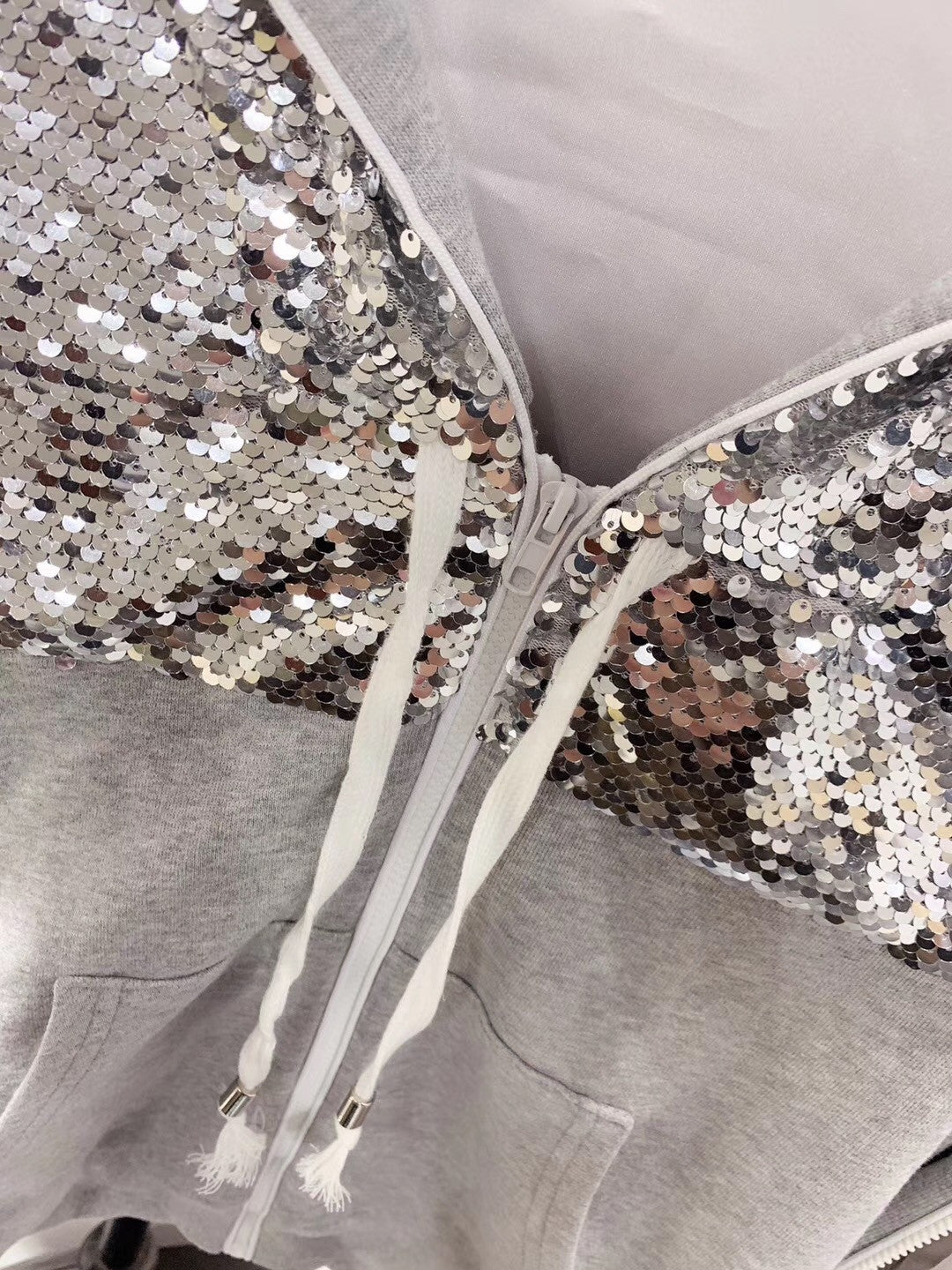 Tuta felpa sequin style