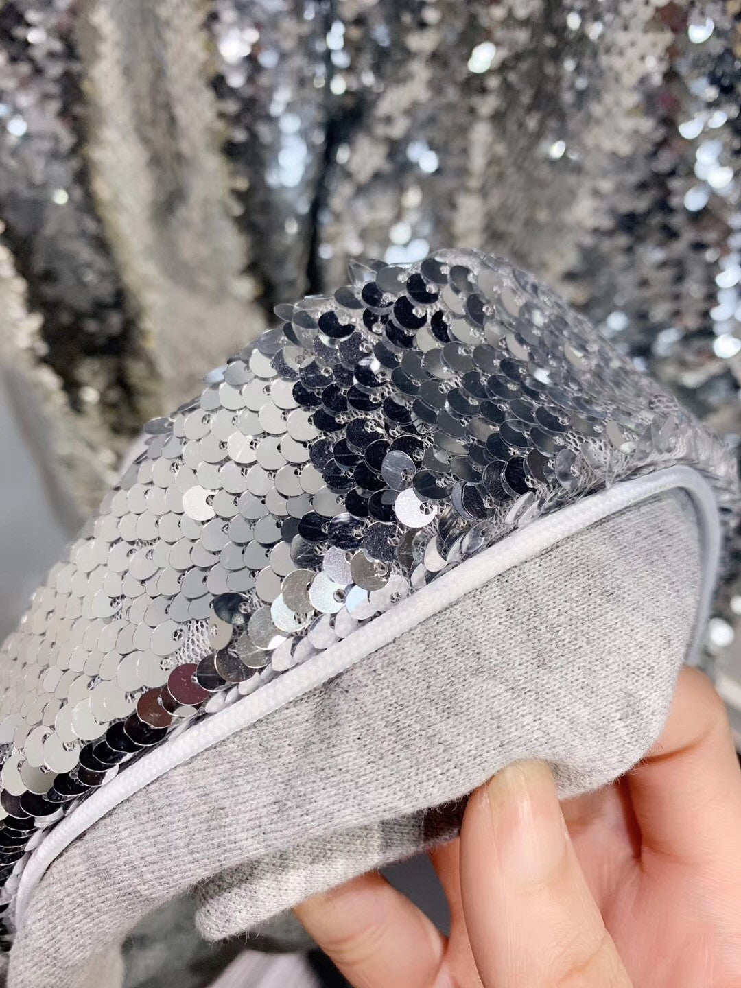 Tuta felpa sequin style