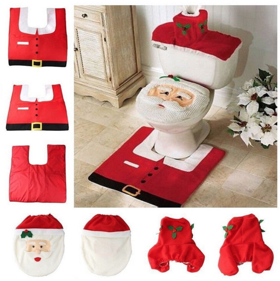 Set bagno Babbo Natale