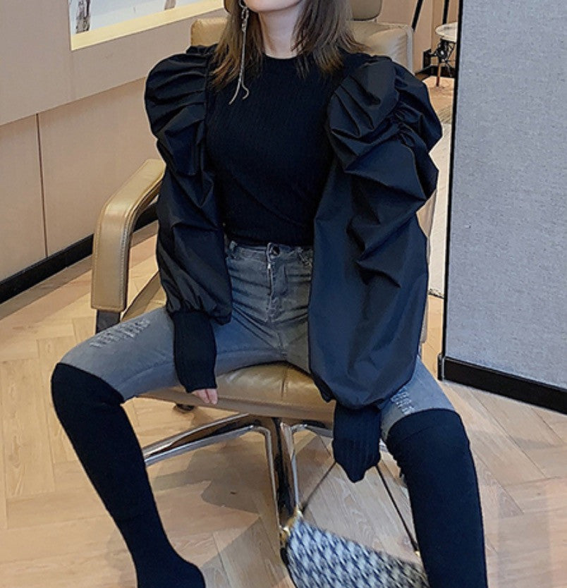 Blusa maniche sbuffo