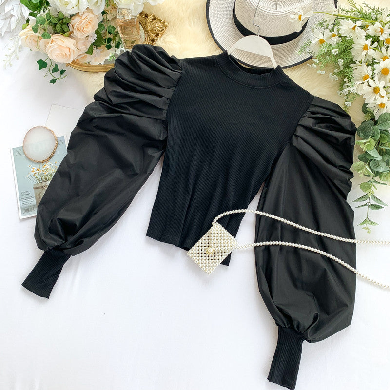 Blusa maniche sbuffo