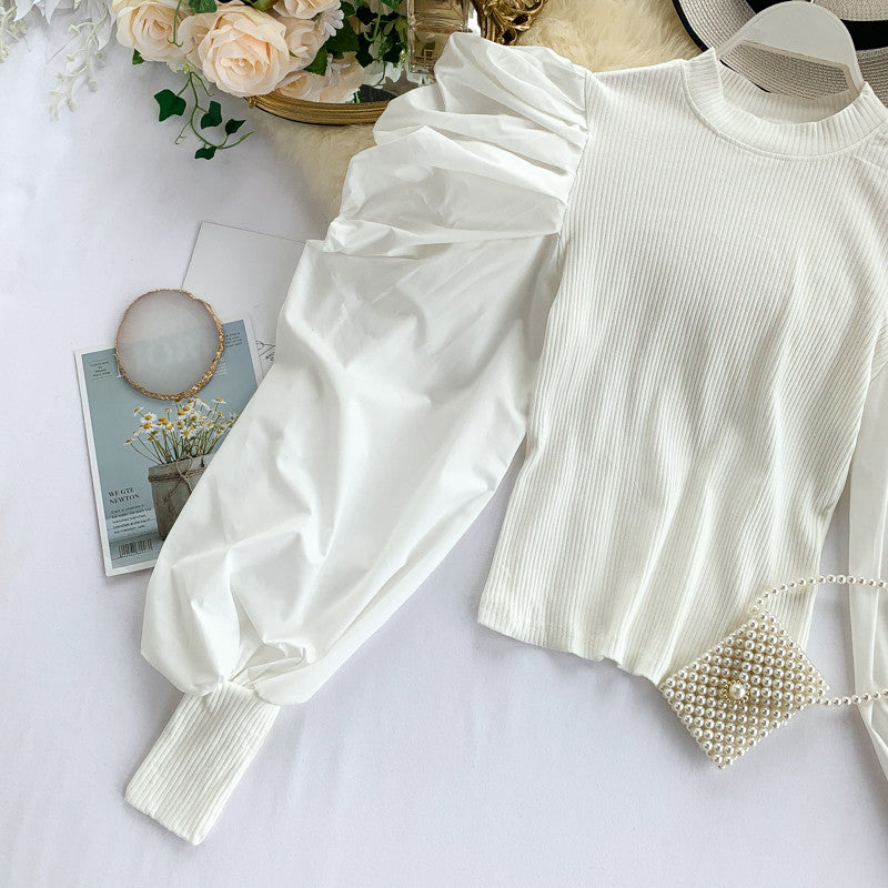 Blusa maniche sbuffo