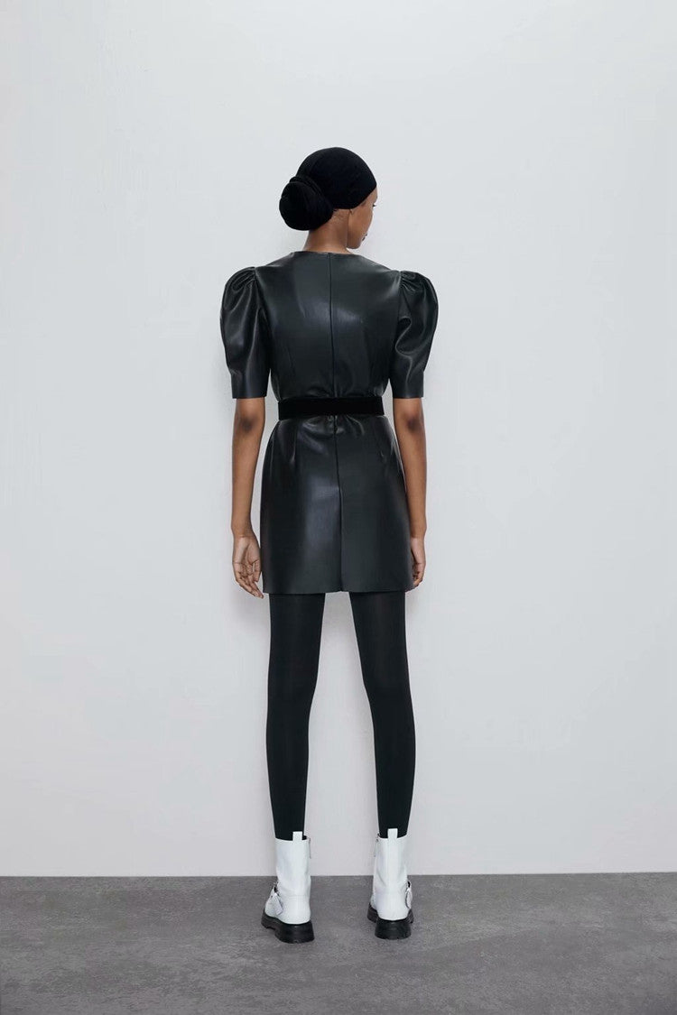 Abito ecopelle palloncino Sanha