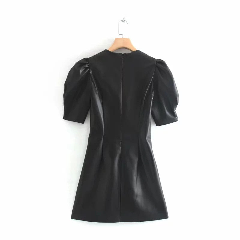 Abito ecopelle palloncino Sanha