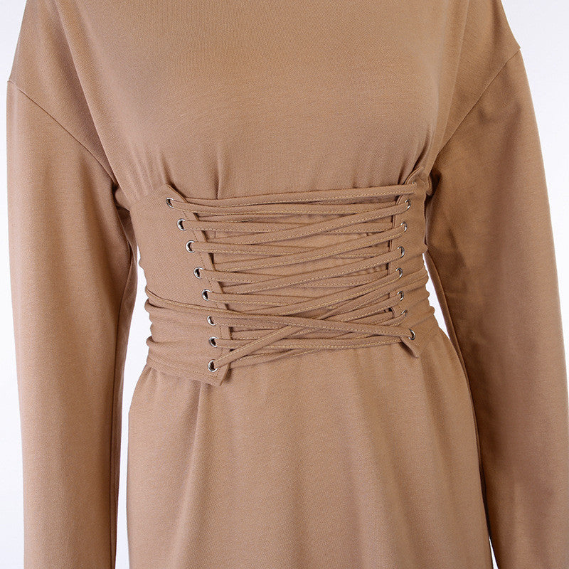 Maglia felpa bustier