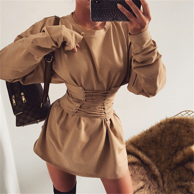 Maglia felpa bustier