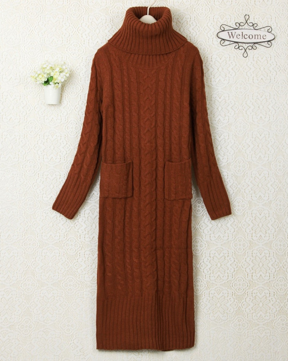 Maxidress in maglia Kleope