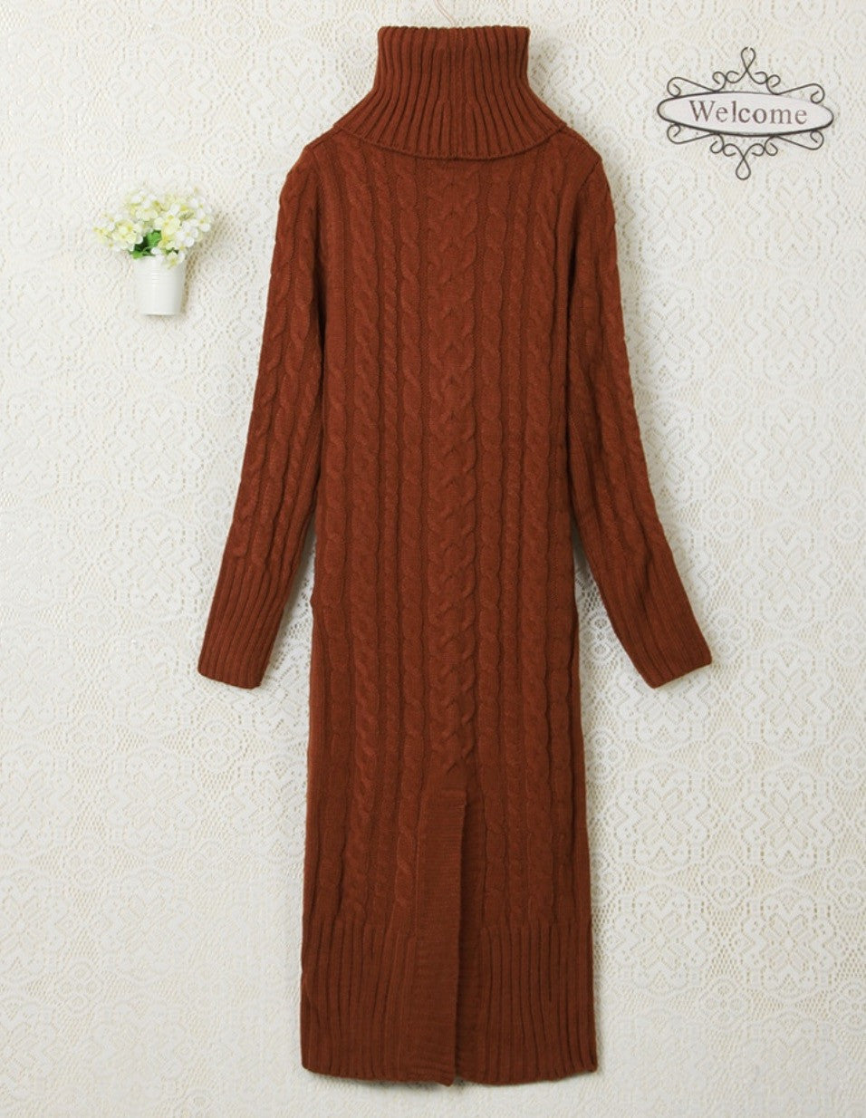 Maxidress in maglia Kleope