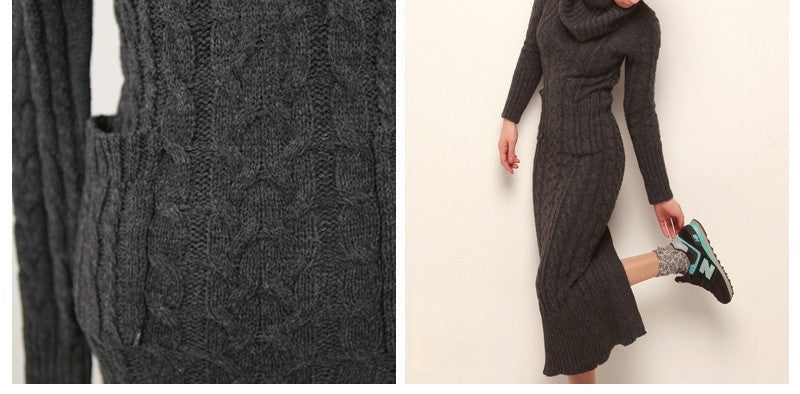 Maxidress in maglia Kleope — variante colore 11 disponibile | Dream Shop