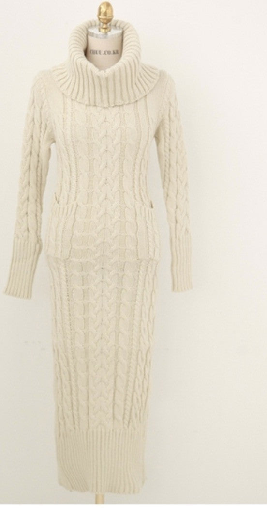 Maxidress in maglia Kleope