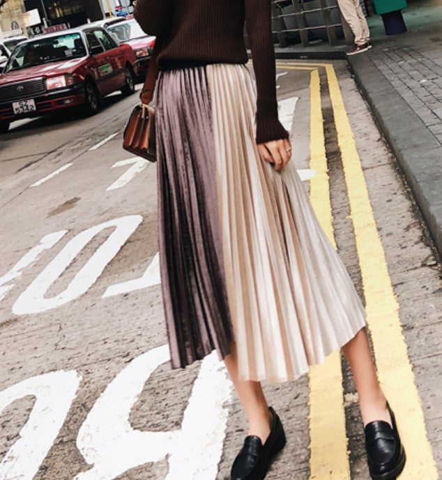 Gonna velluto Kanjant