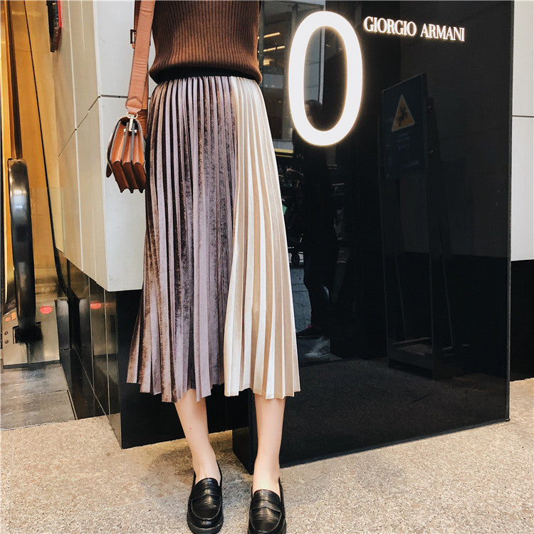 Gonna velluto Kanjant