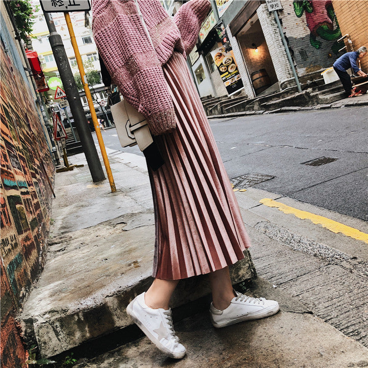 Gonna velluto Kanjant