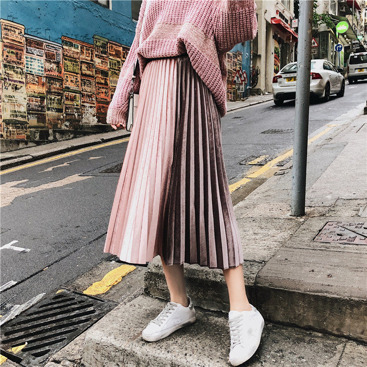 Gonna velluto Kanjant