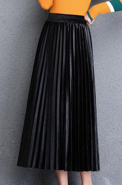 Gonna velluto Kanjant