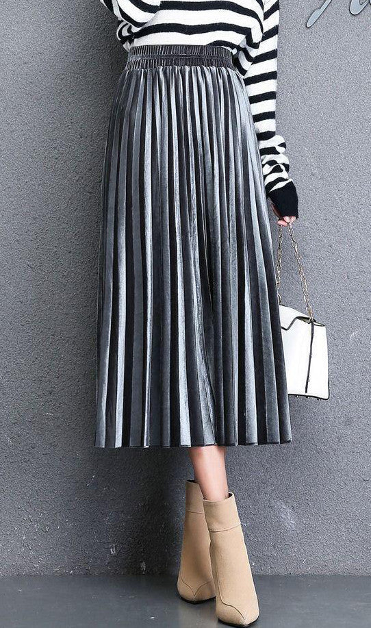 Gonna velluto Kanjant