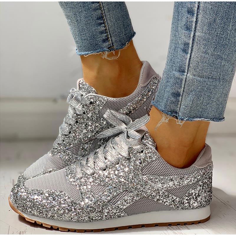 Glitter sneakers