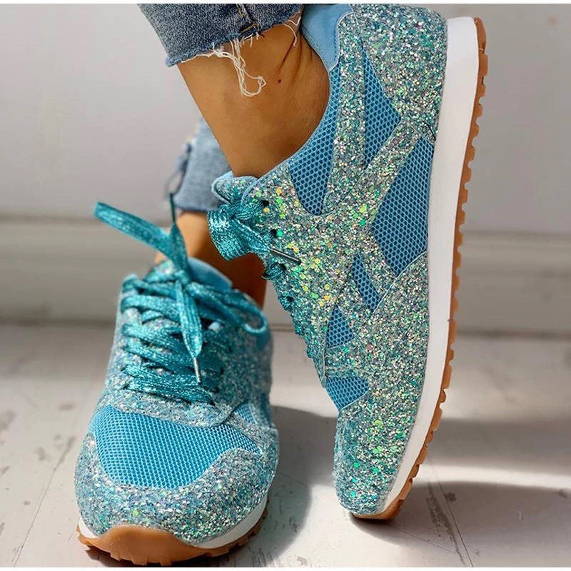 Glitter sneakers