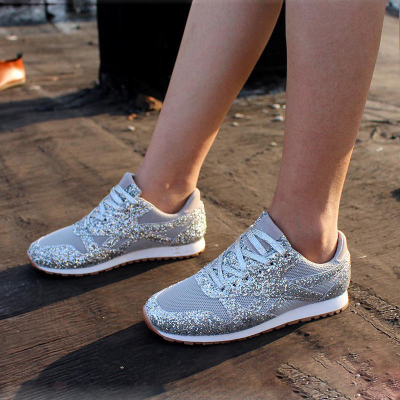 Glitter sneakers