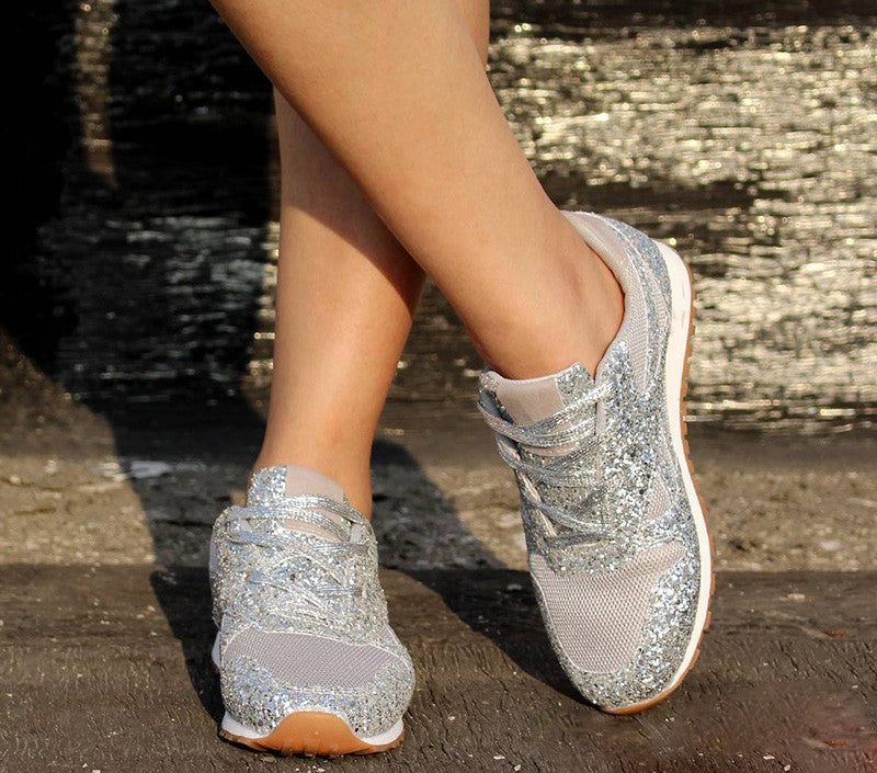 Glitter sneakers