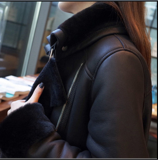 Parka lungo ecopelle