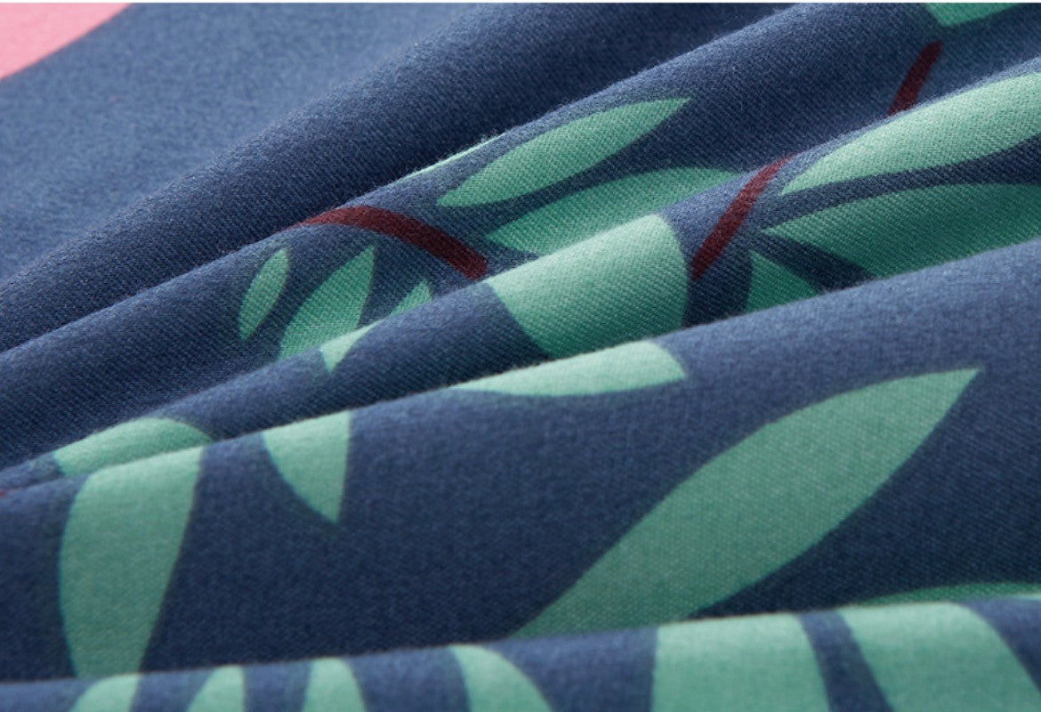 Set letto fenicotteri rosa