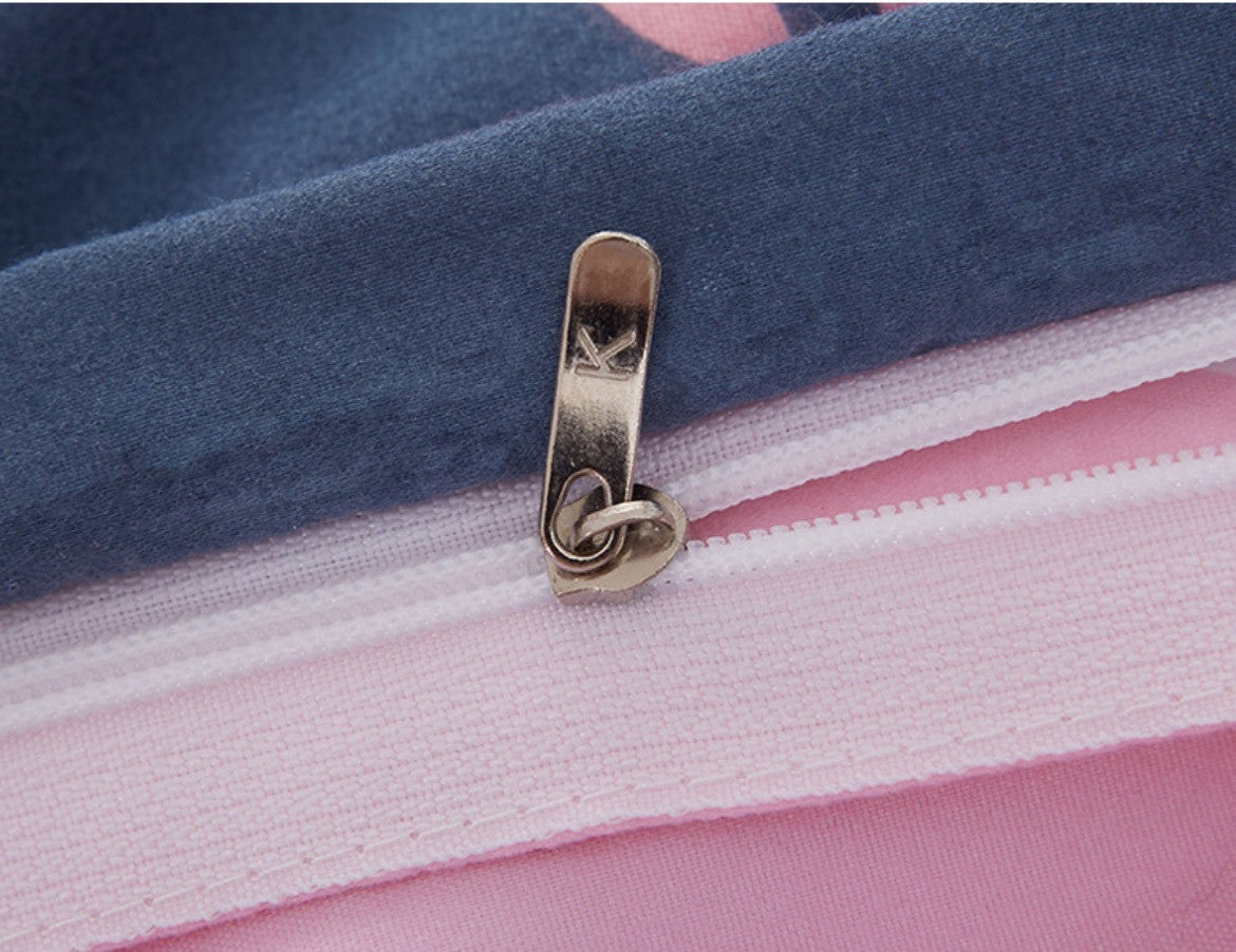 Set letto fenicotteri rosa