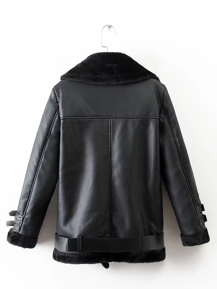 Montone ecopelle Caroline