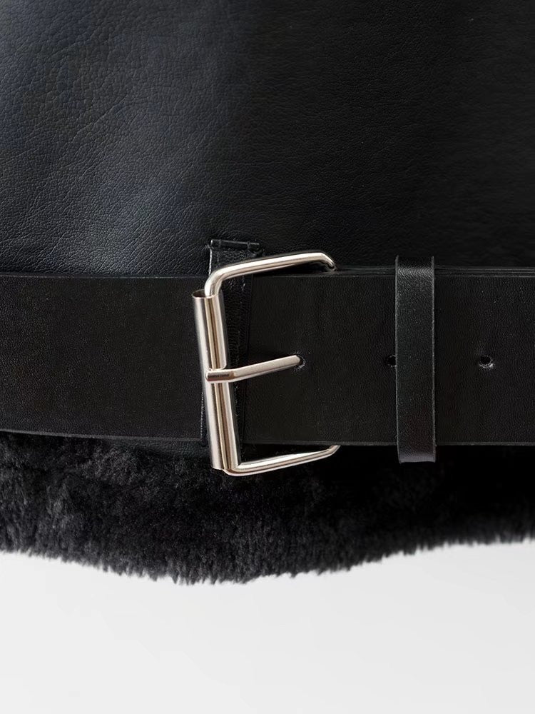 Montone ecopelle Caroline