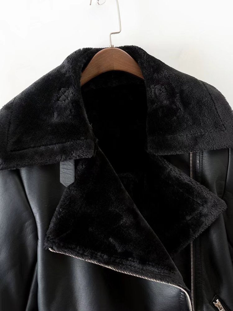 Montone ecopelle Caroline