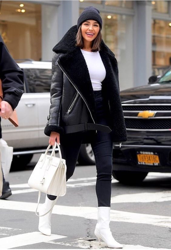 Montone ecopelle Caroline