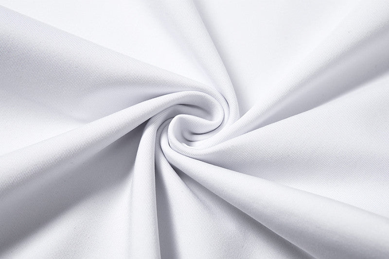 Abito tubino strass chain