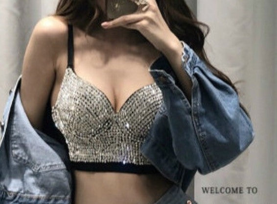 Corpetto strass Jann