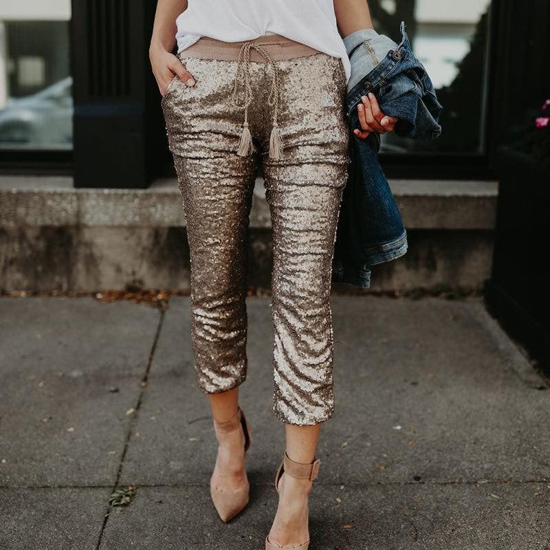 Sequin pants Laika
