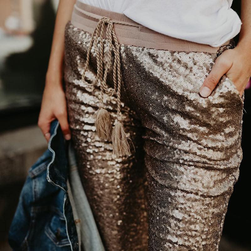 Sequin pants Laika