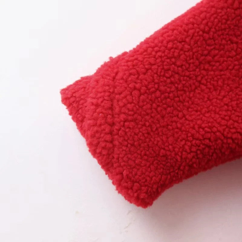 Maxi cappotto peluches