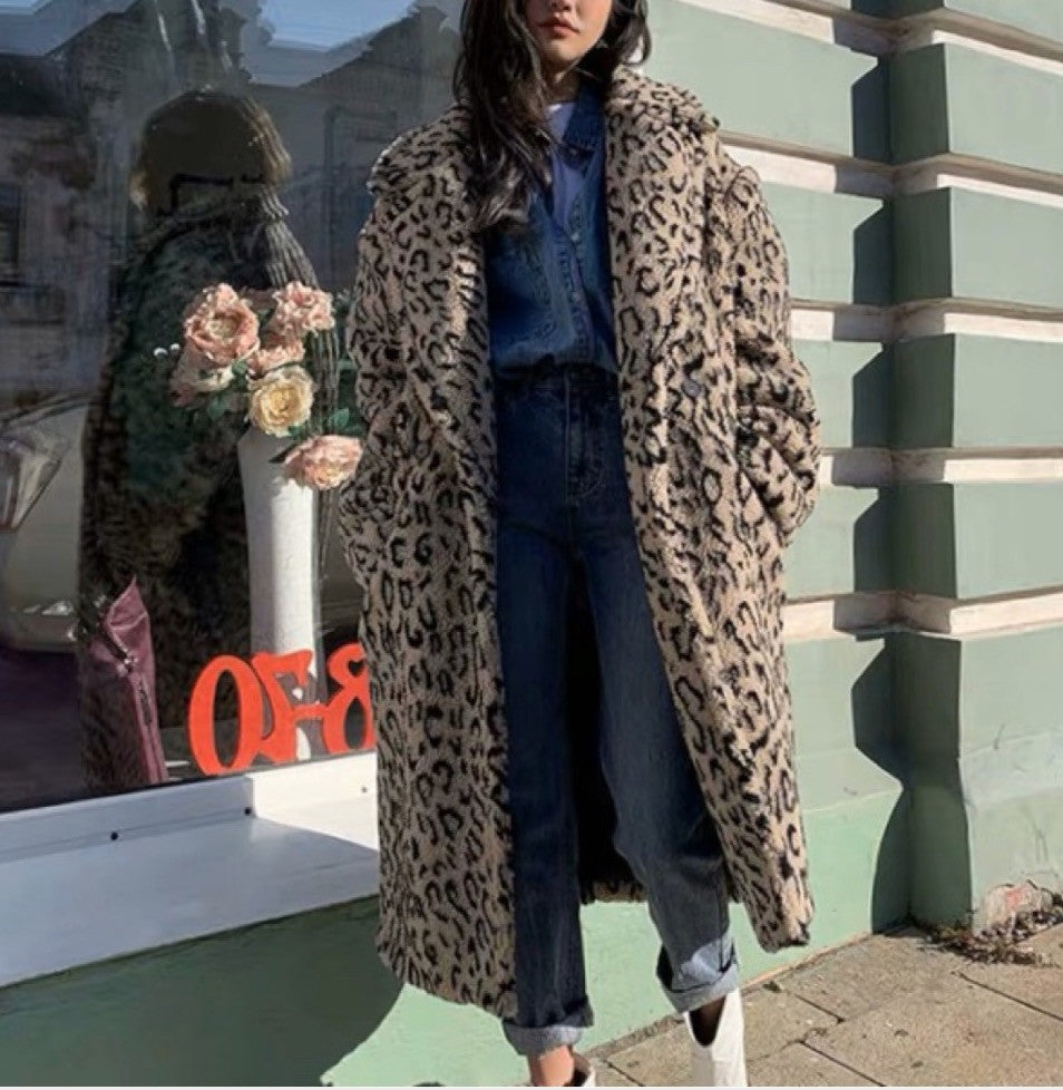 Maxi cappotto peluches