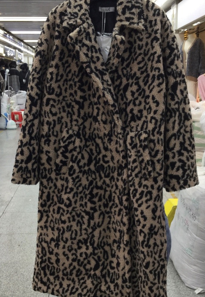 Maxi cappotto peluches