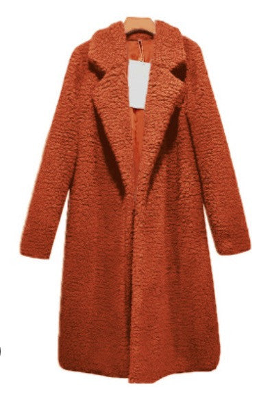 Cappotto lana riccia