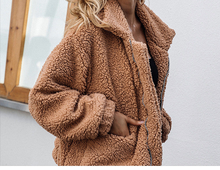 Teddy corto lana riccia