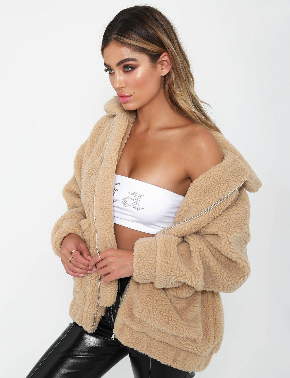 Teddy corto lana riccia