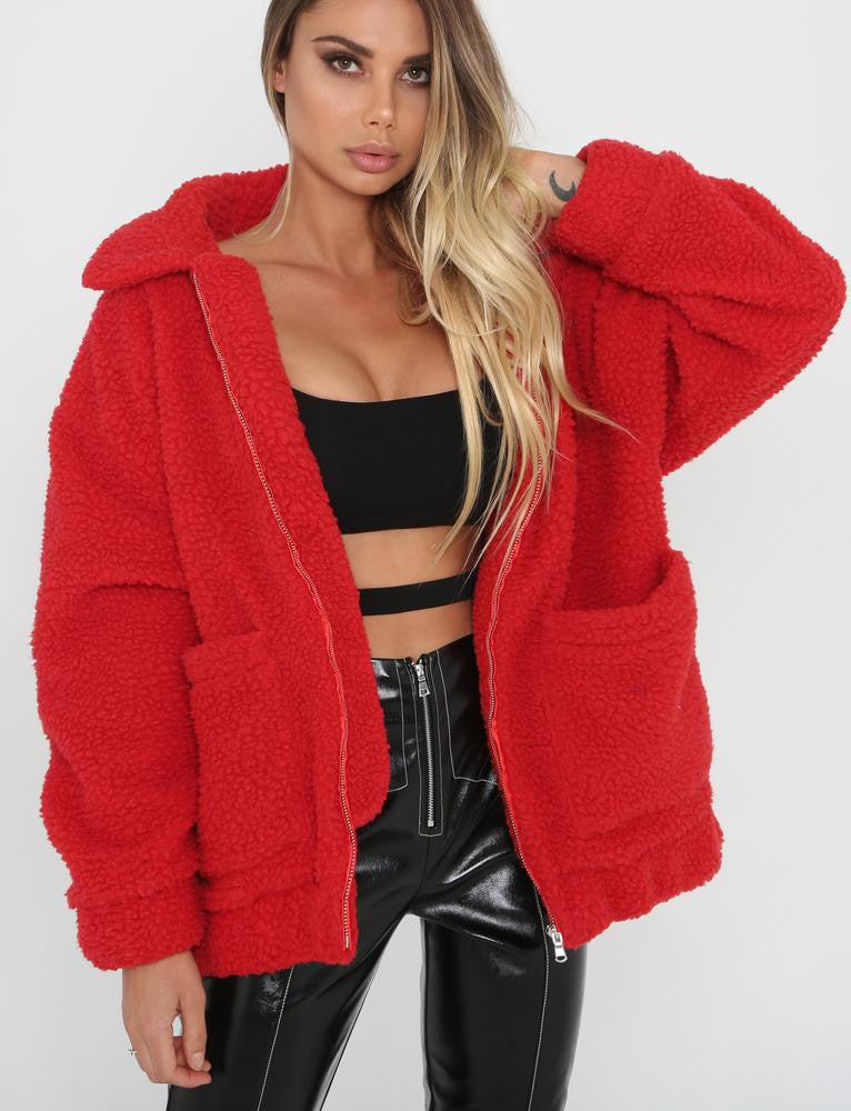 Teddy corto lana riccia