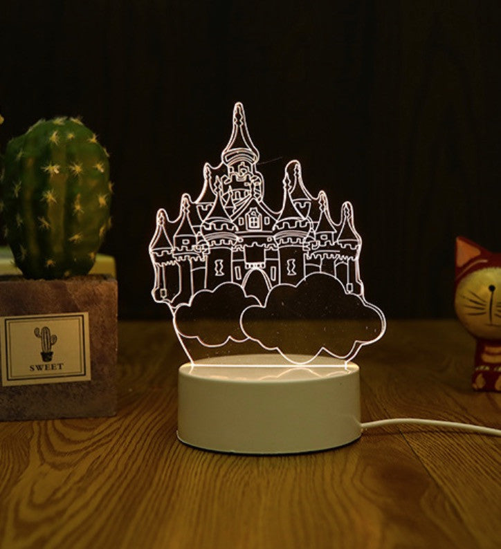 Lampade trasparenti 3D