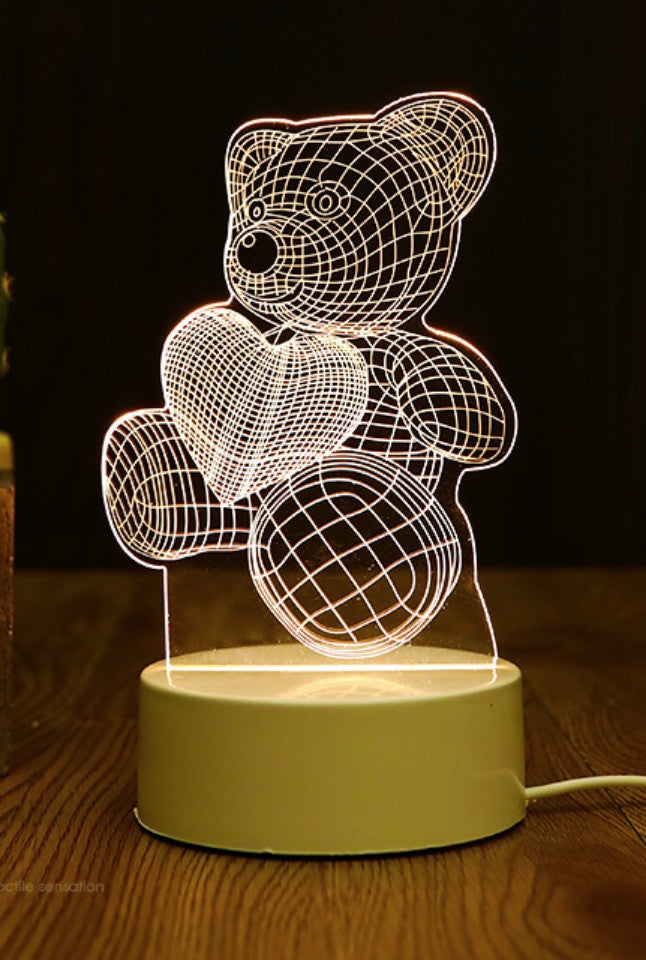 Lampade trasparenti 3D